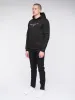 Mens Ninesix Hoodie Black sold by Brand Corner
