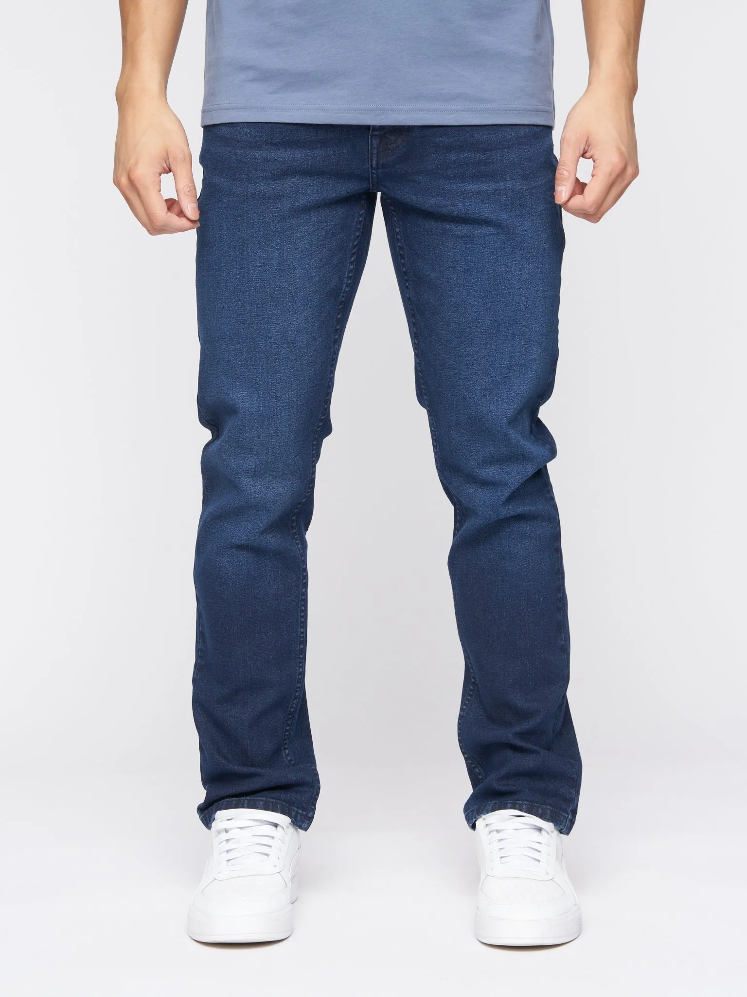 Crosshatch Mens Malcolm Slim Fit Jeans Dark Wash sold by Brand Corner product image thumbnail 2