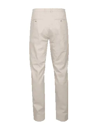 Elton linbukse - light sand sold by Brando product image thumbnail 2