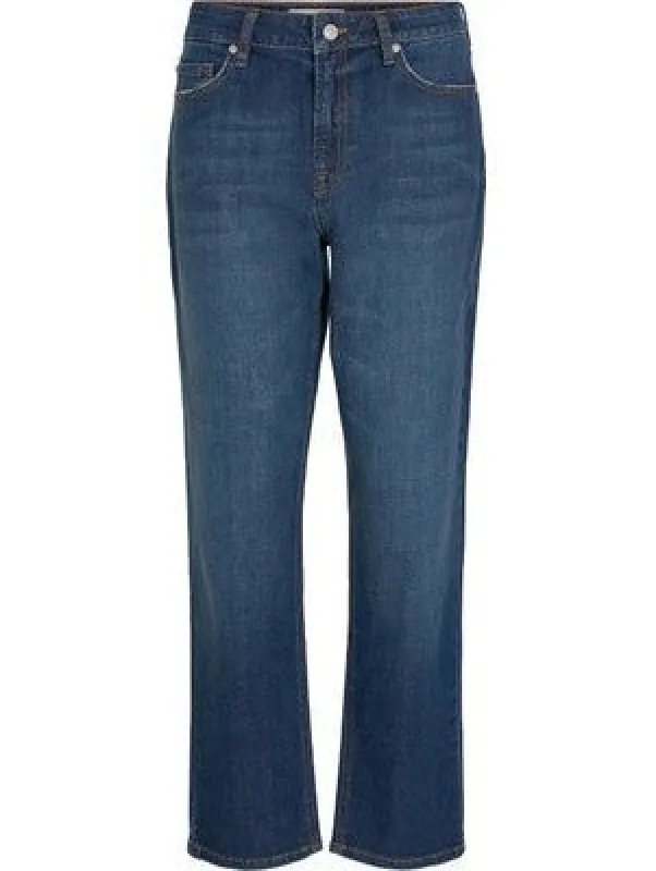 Tonya earth jeans wash super silver indigo - denim blue sold by Brando