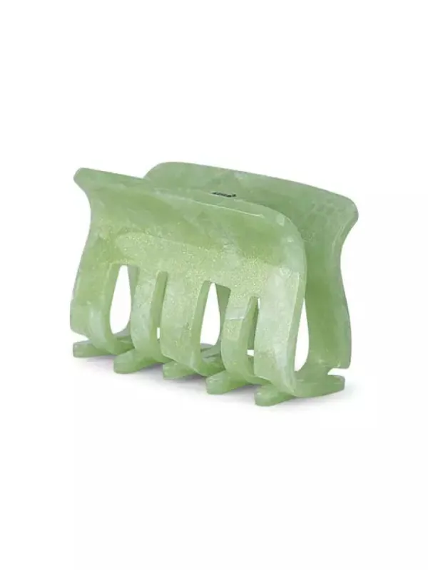 Fie Peaceful Mini hårklype - Green Flash sold by Brando