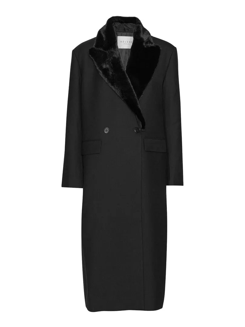 Lya Coat - Black sold by Brando