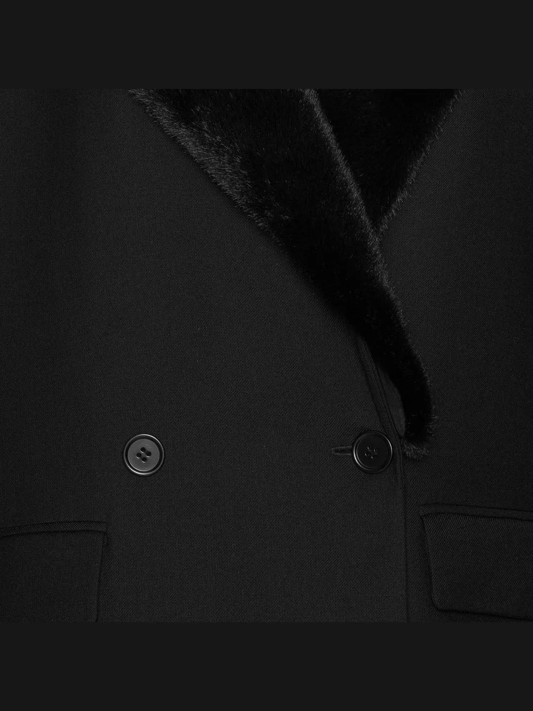 Lya Coat - Black sold by Brando product image thumbnail 4