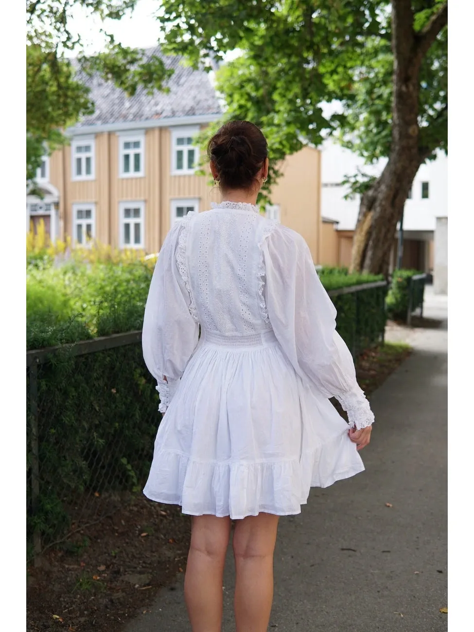 Parkin kjole - White sold by Brando product image thumbnail 3