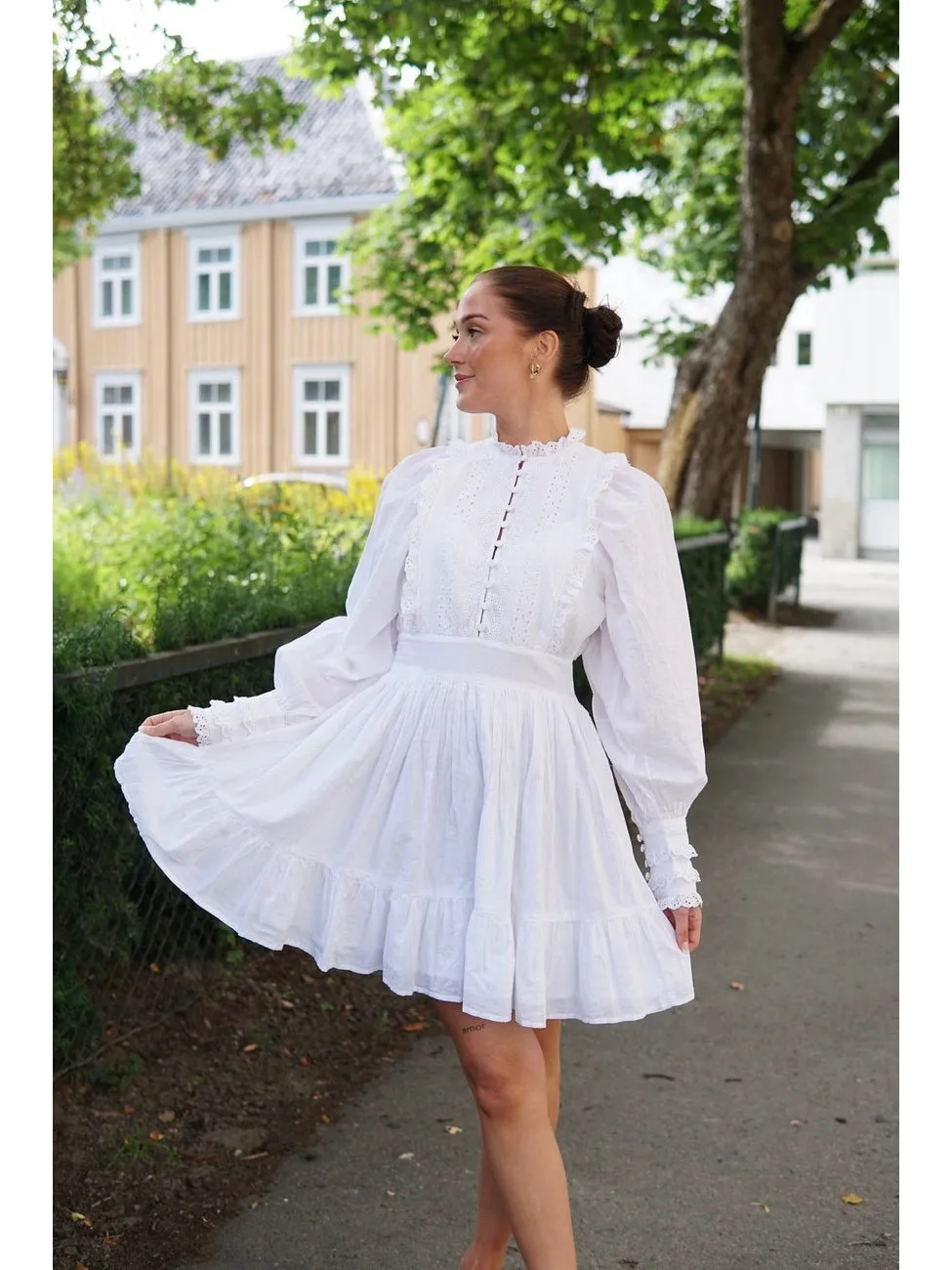 Parkin kjole - White sold by Brando product image thumbnail 2