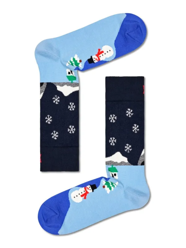 The little house on the snowland sokk - navy sold by Brando