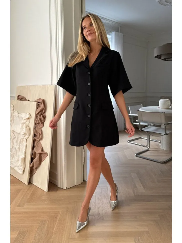 Selma Blazer Kjole - Black sold by Brando product image thumbnail 5