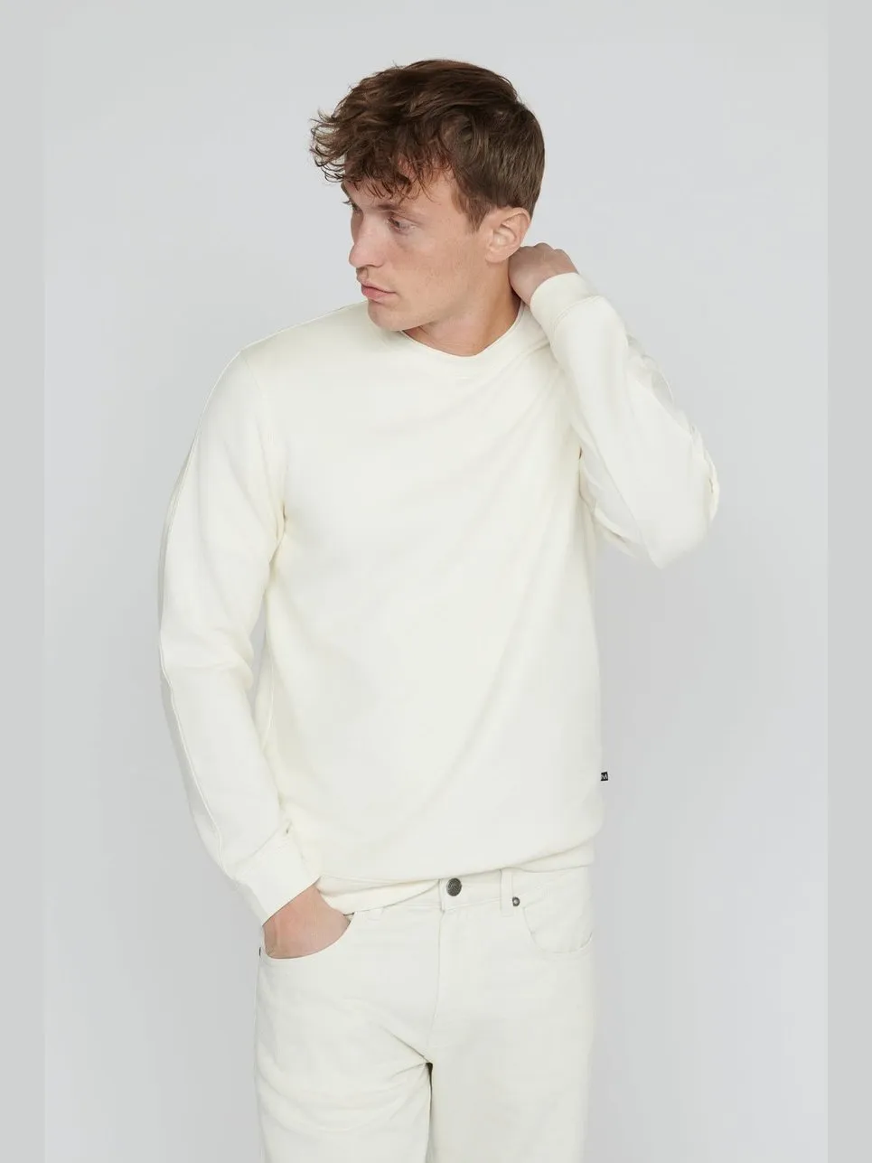 Harry crew genser - off white sold by Brando product image thumbnail 5