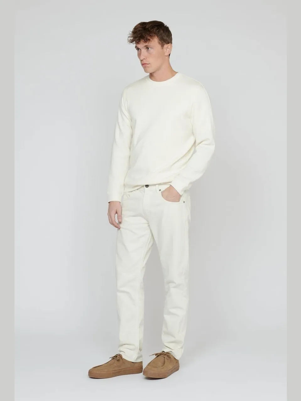Harry crew genser - off white sold by Brando product image thumbnail 4