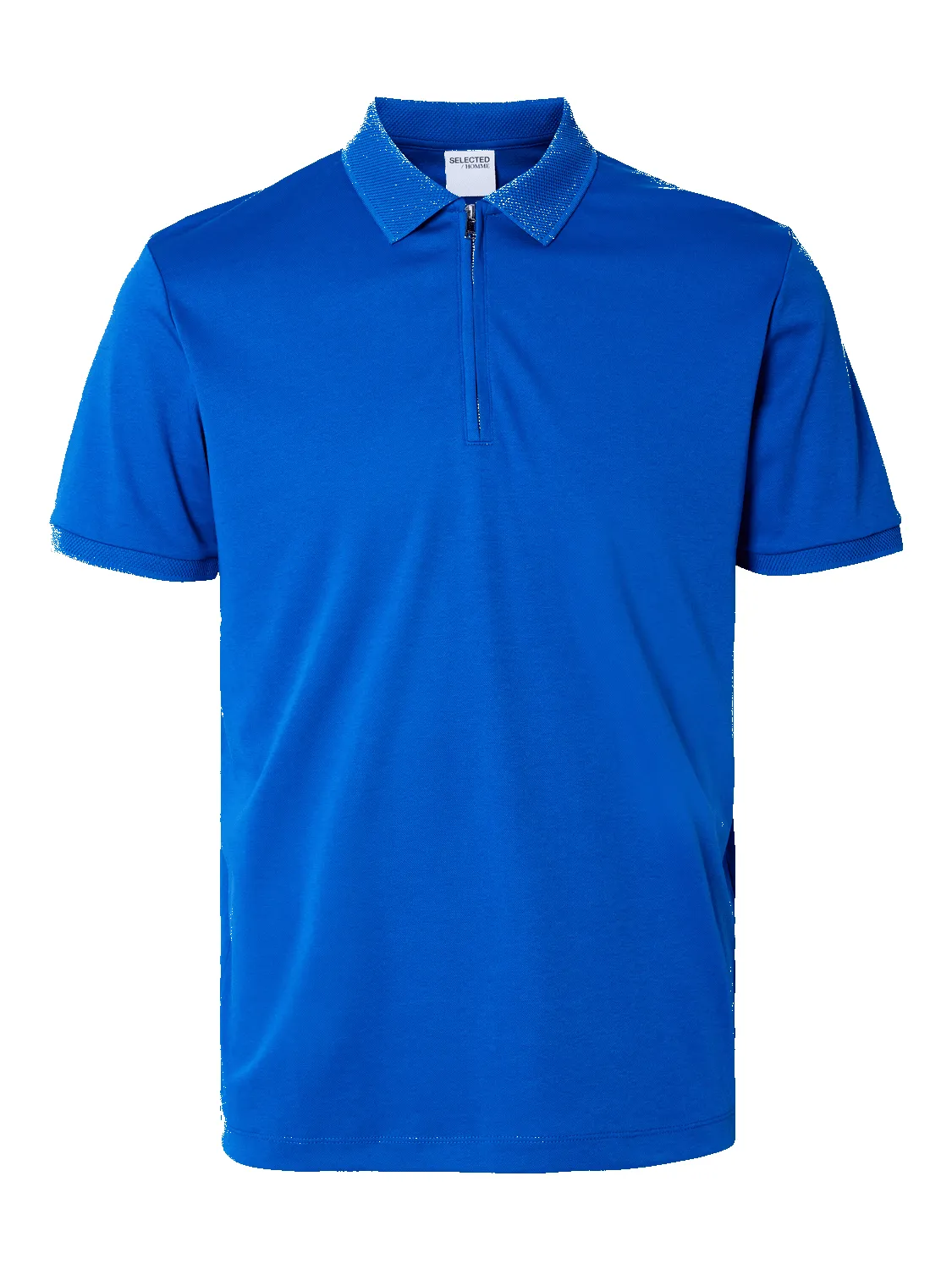 Fave zip polo - nautical blue sold by Brando