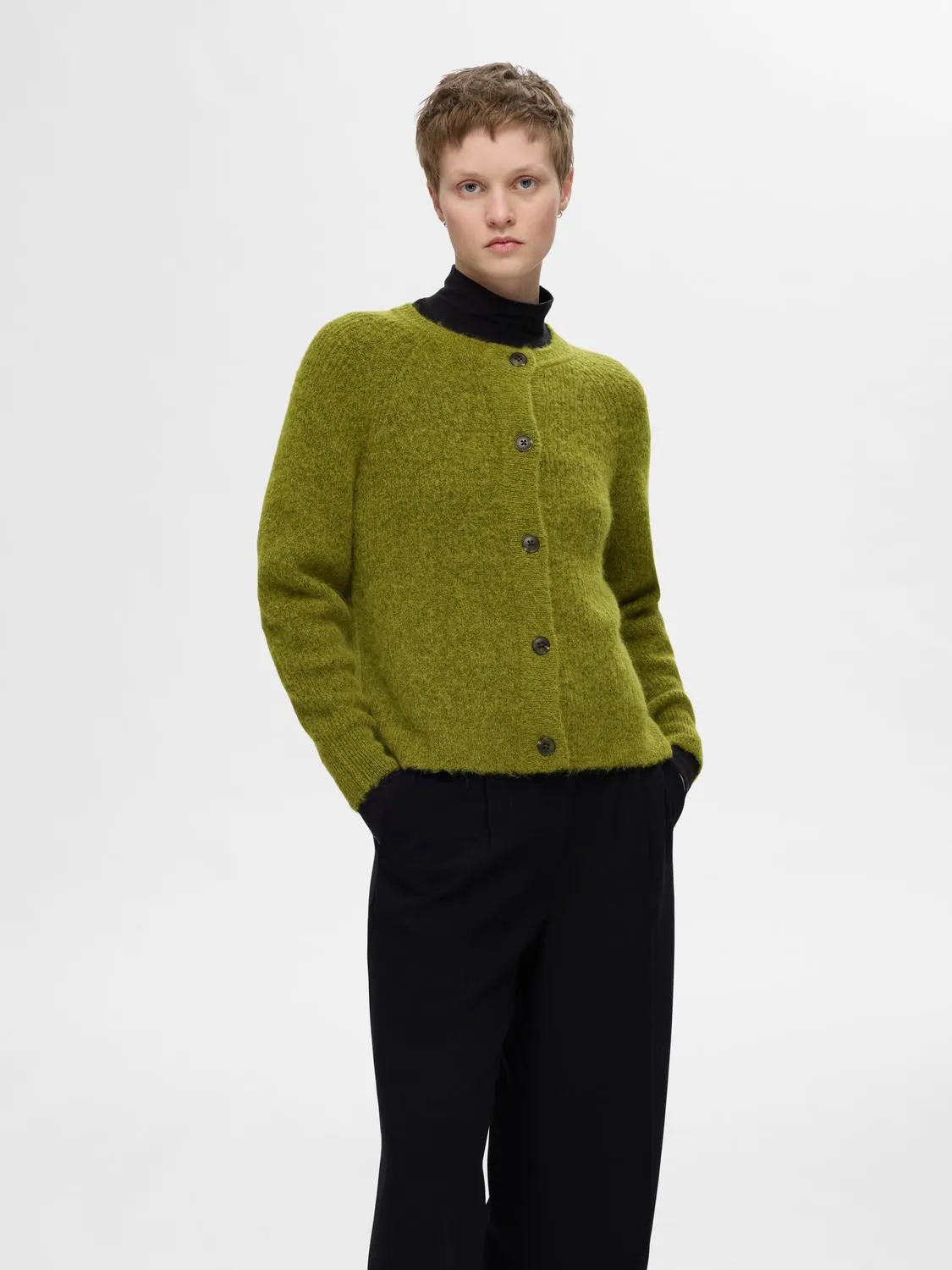 Lulu Knit Cardigan - Cardamom Seed sold by Brando product image thumbnail 3