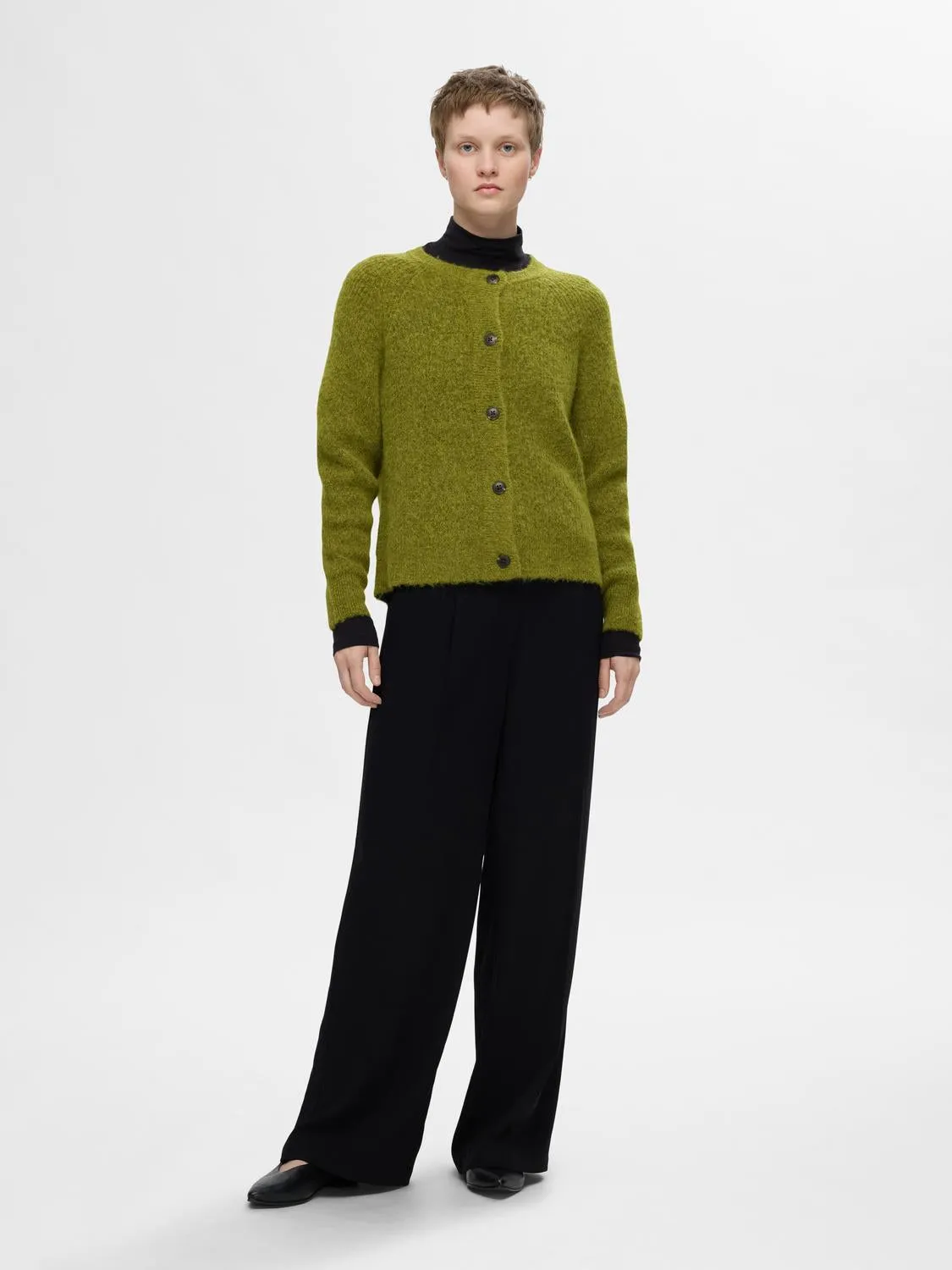 Lulu Knit Cardigan - Cardamom Seed sold by Brando product image thumbnail 2