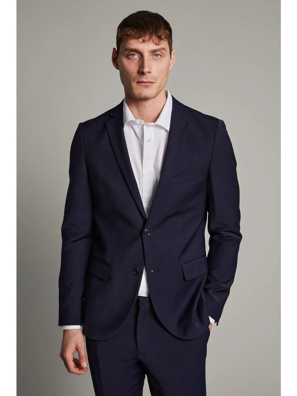 Jonathan blazer - navy blazer sold by Brando product image thumbnail 2