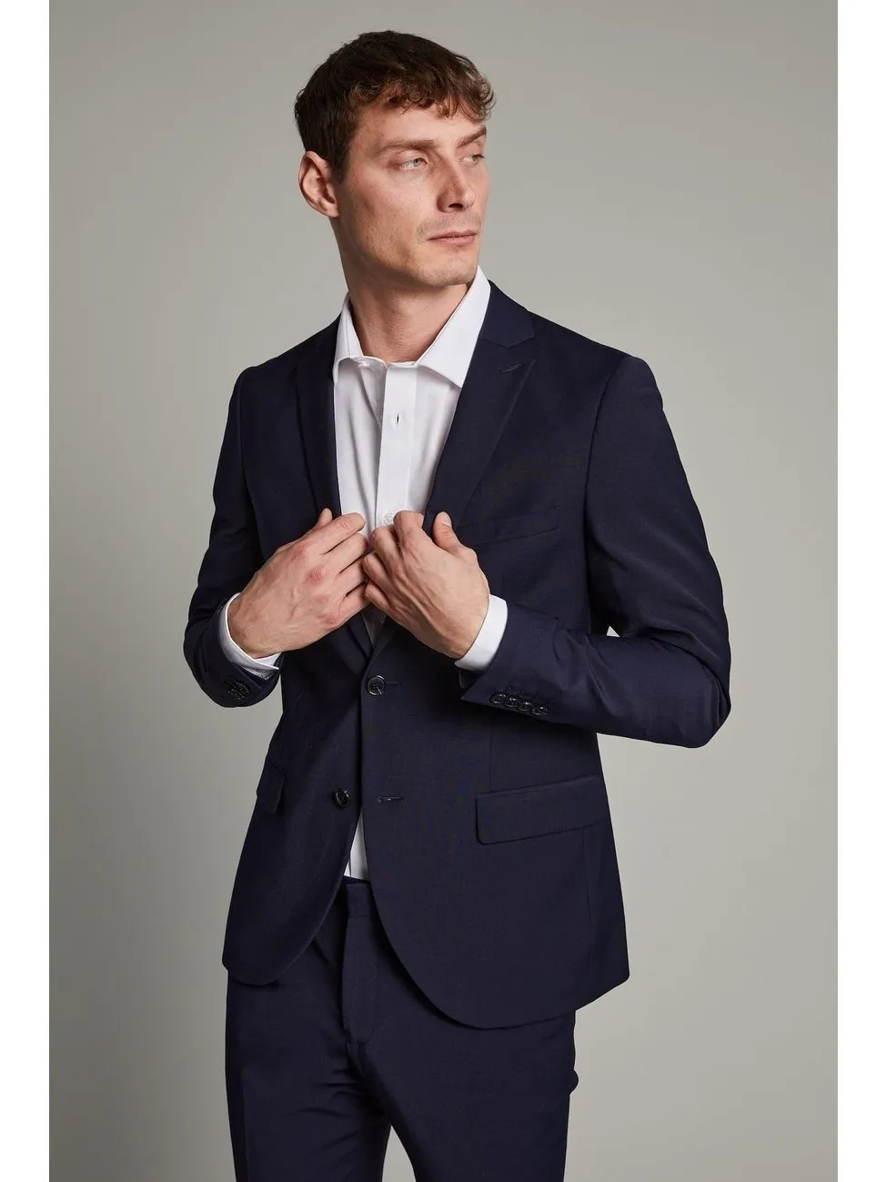 Jonathan blazer - navy blazer sold by Brando product image thumbnail 4