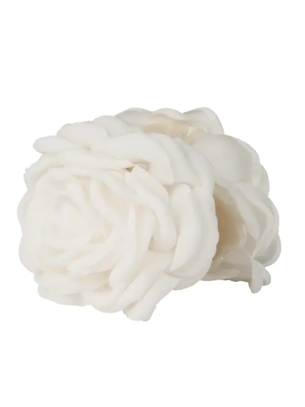 Rosa Hair Claw - White sold by Brando