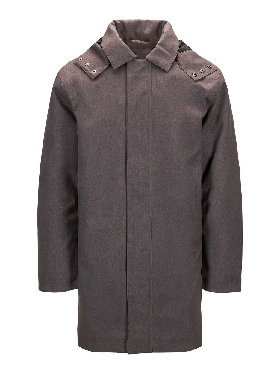 Vestavind coat - 085 concrete grey sold by Brando