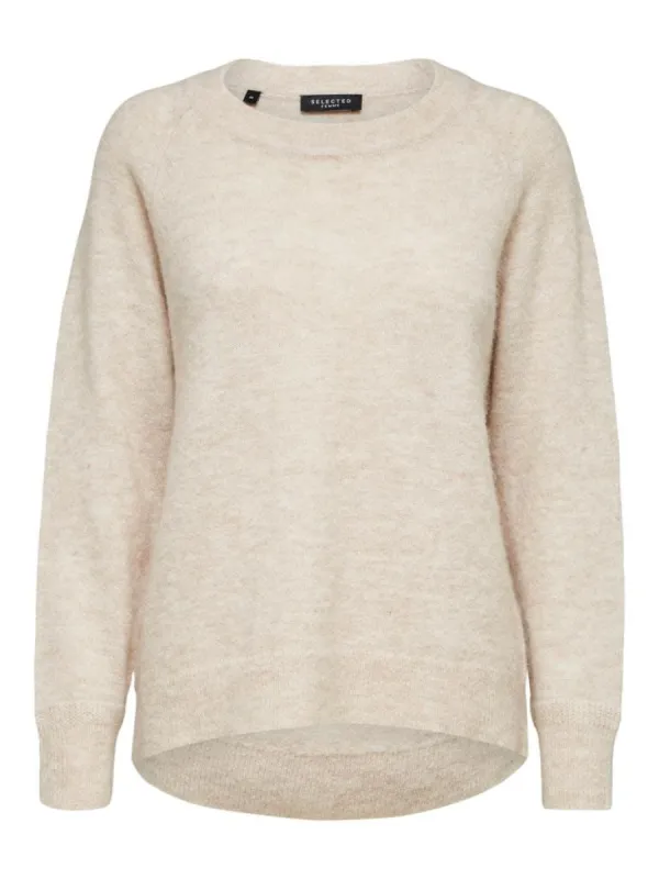 Lulu knit genser  - beige sold by Brando