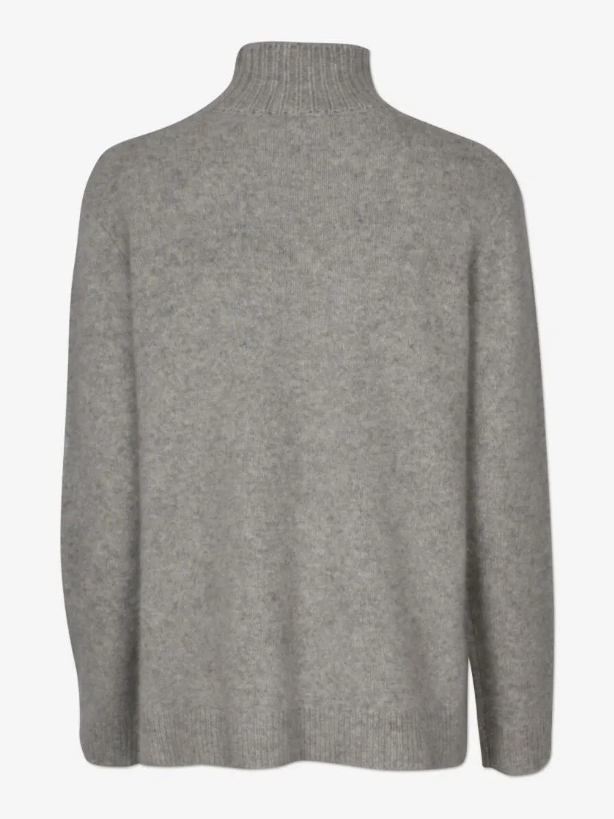 Jade genser - grey melange sold by Brando product image thumbnail 4