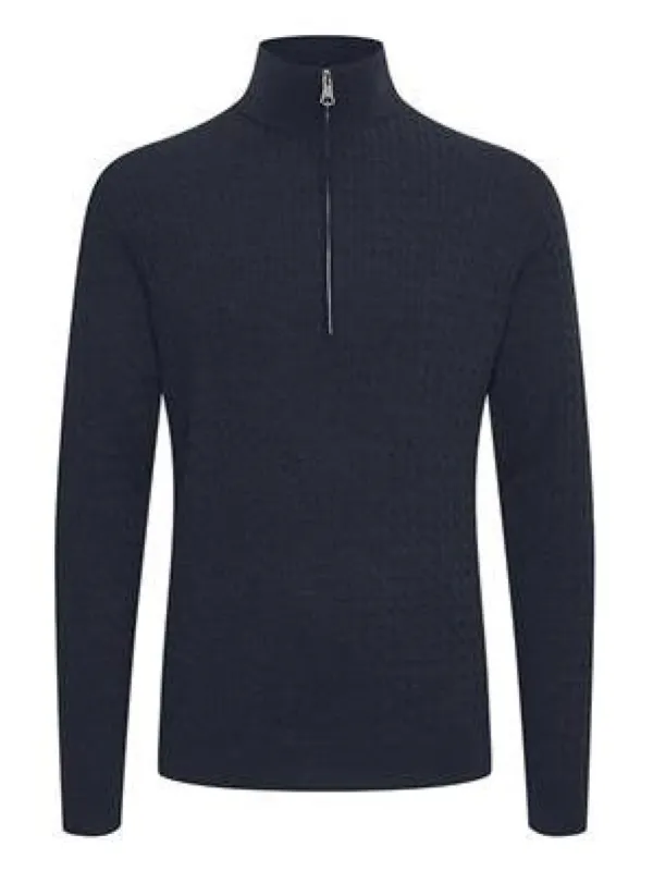 Mason genser - dark navy melange sold by Brando