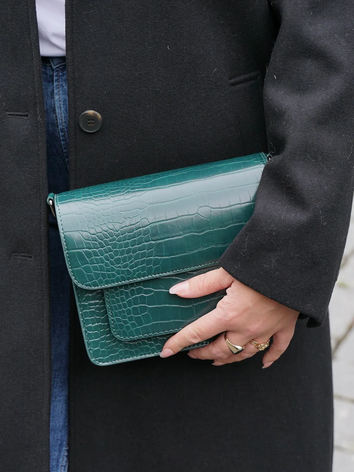 Cayman pocket trace - dark green sold by Brando product image thumbnail 3