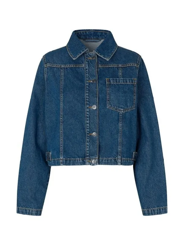 Catalina jakke - vintage blue wash sold by Brando