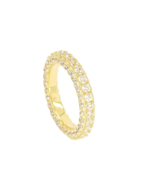 Eternity diamond ring - Gold sold by Brando