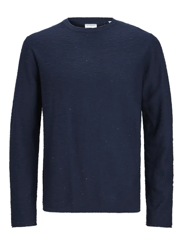 Linen knit genser - navy blazer sold by Brando