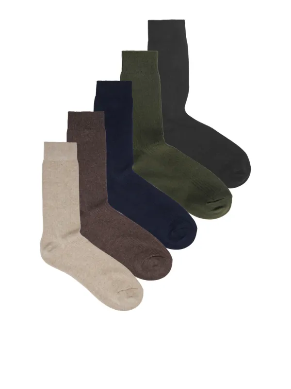 Premium sokker 5 pack - winter twig sold by Brando