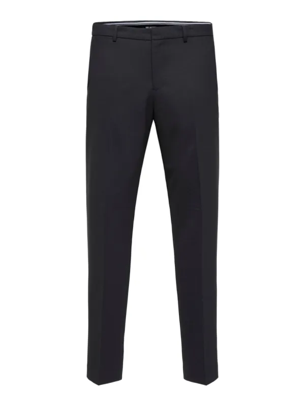 Slim elon dressbukse - black sold by Brando