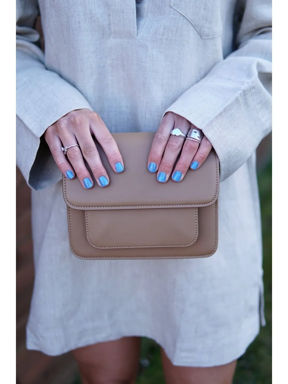 Cayman pocket soft structure - brown nude sold by Brando product image thumbnail 5