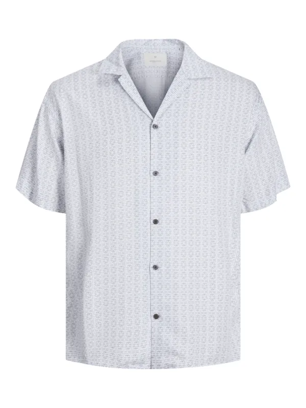 Aron print resort skjorte - weathervane made by Jack & Jones