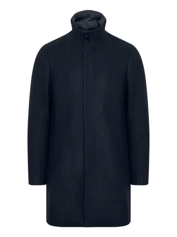 Harvey frakk - dark navy sold by Brando