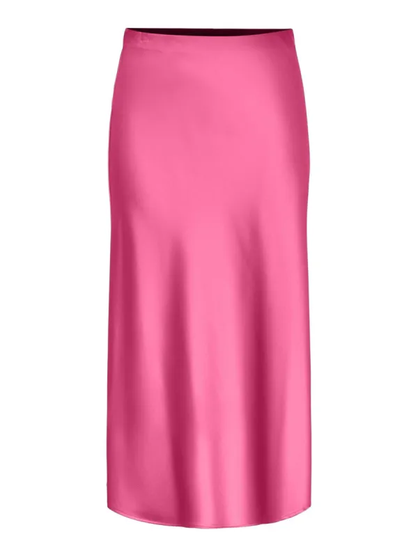 PELLA MIDI SKJØRT - Sangria Sunset sold by Brando