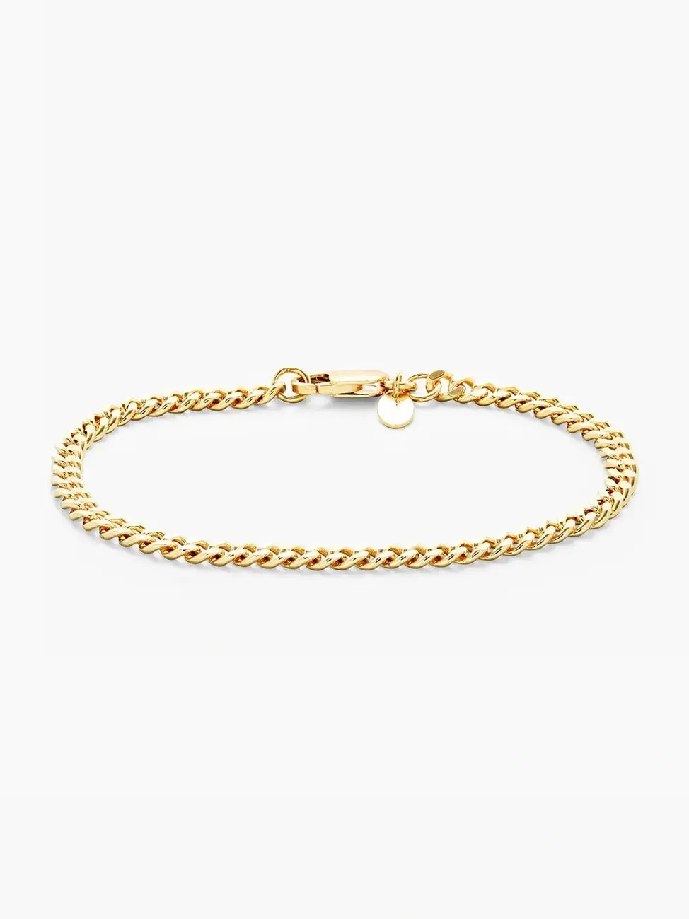 Curb Armbånd 19 - 18 Karat Forgylt sold by Brando