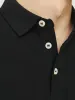 Paulos polo - black tonal/black/slim sold by Brando