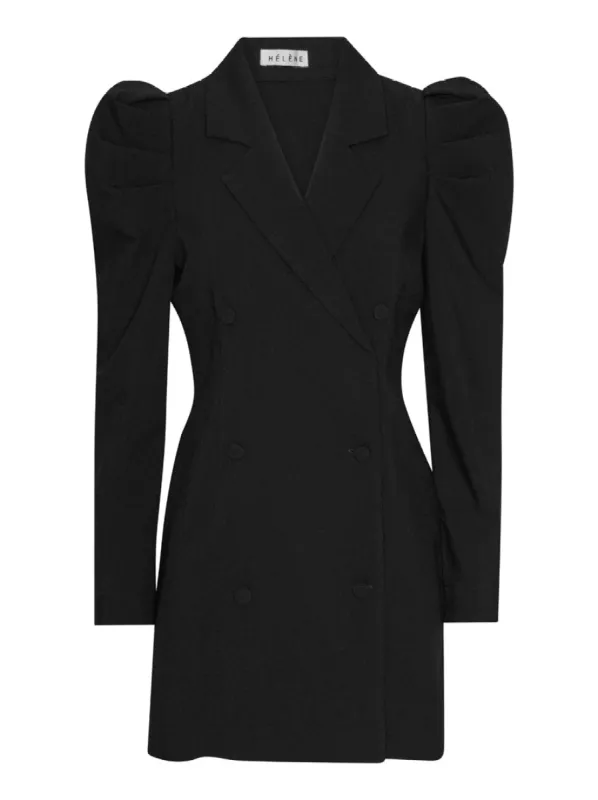 Rachel blazer kjole - black sold by Brando
