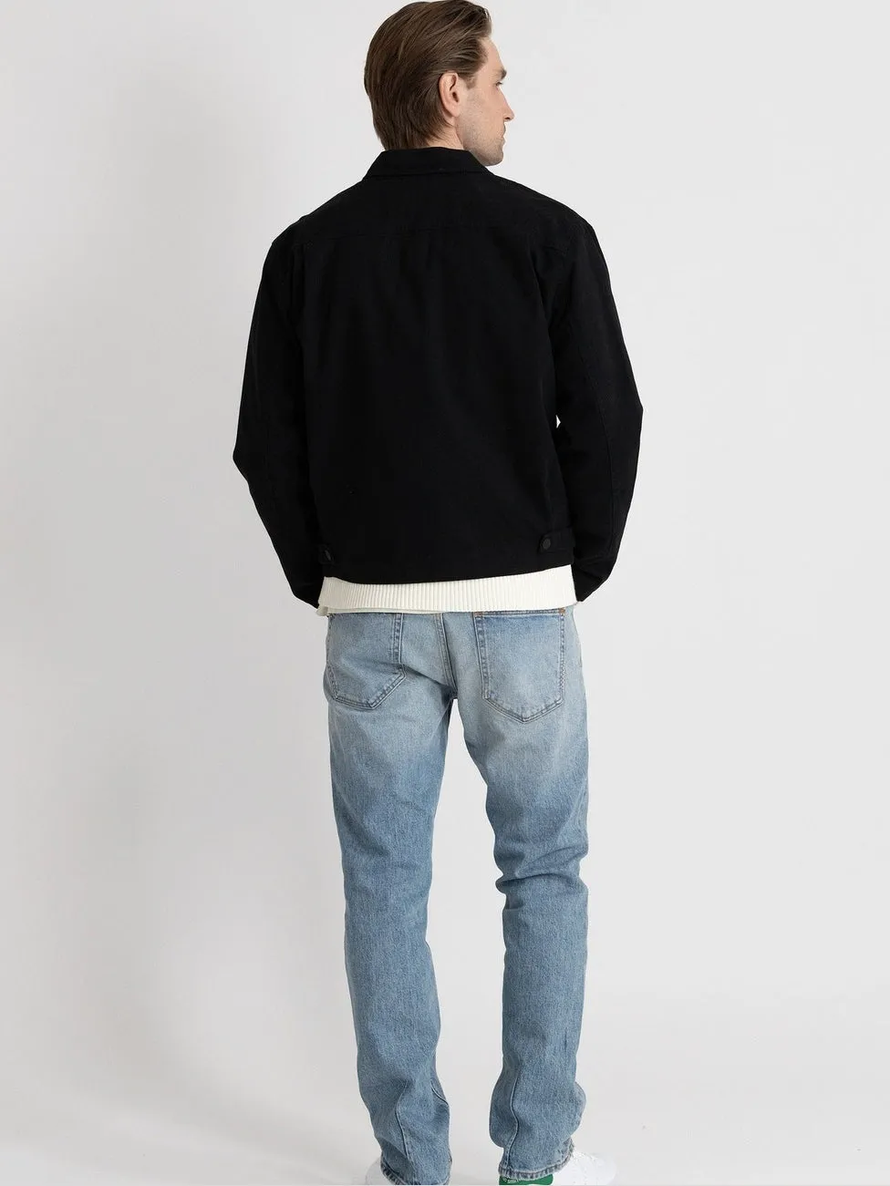 Lou straight tone jeans - mid vintage blue sold by Brando product image thumbnail 4