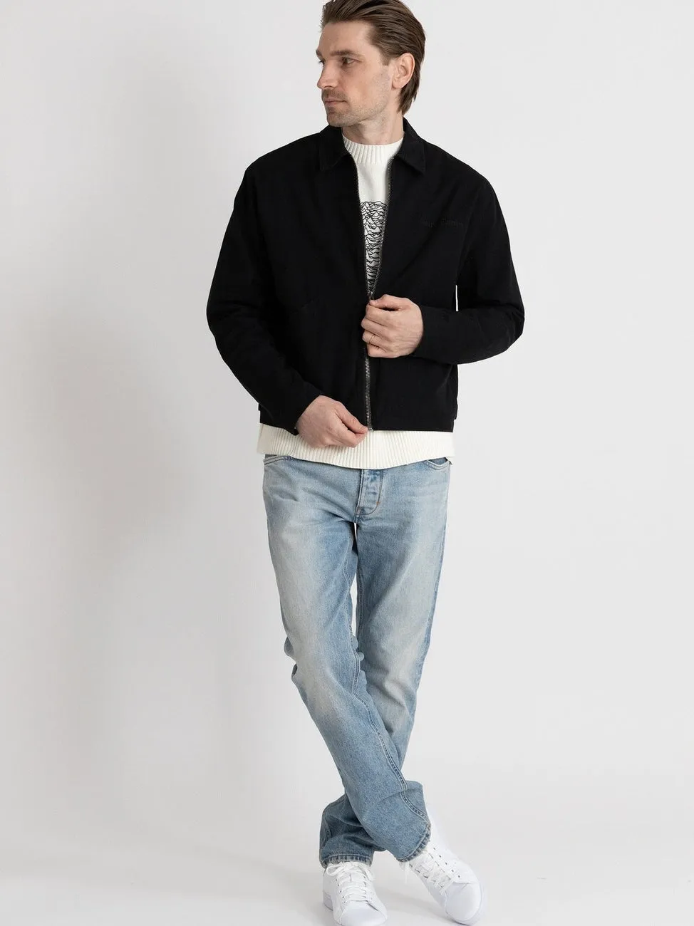 Lou straight tone jeans - mid vintage blue sold by Brando product image thumbnail 3