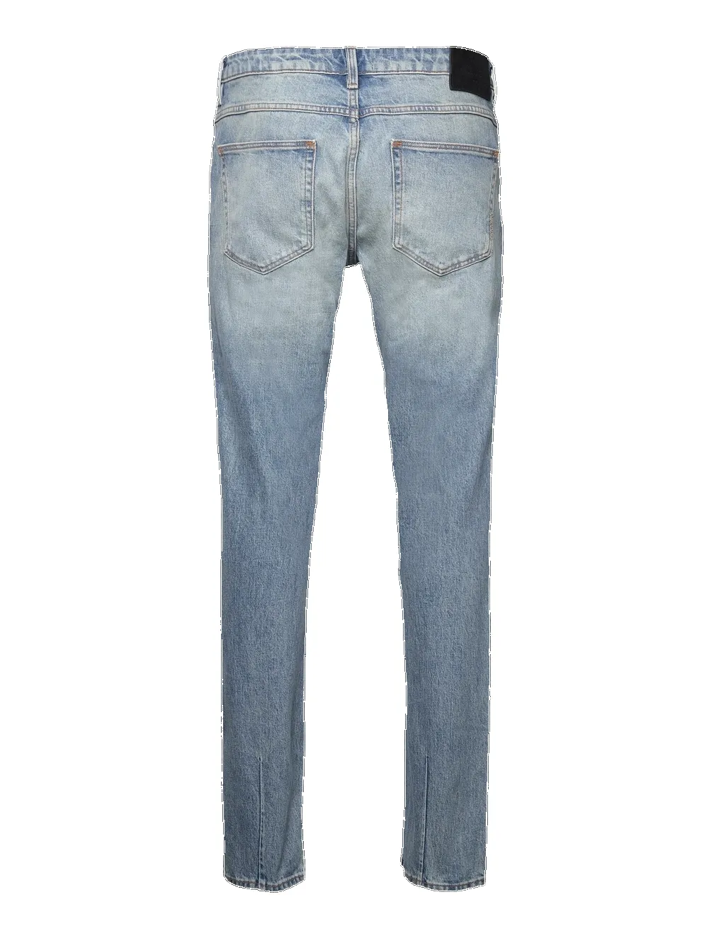 Lou straight tone jeans - mid vintage blue sold by Brando product image thumbnail 2