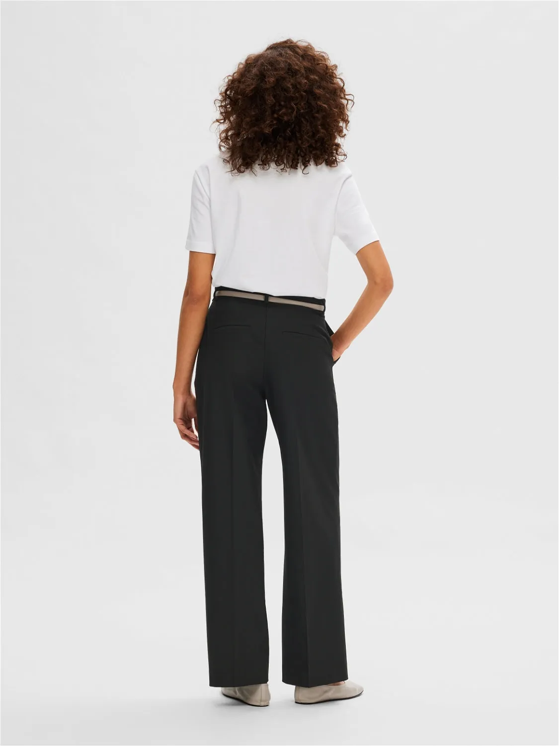 Eliana wide dressbukse - black sold by Brando product image thumbnail 4