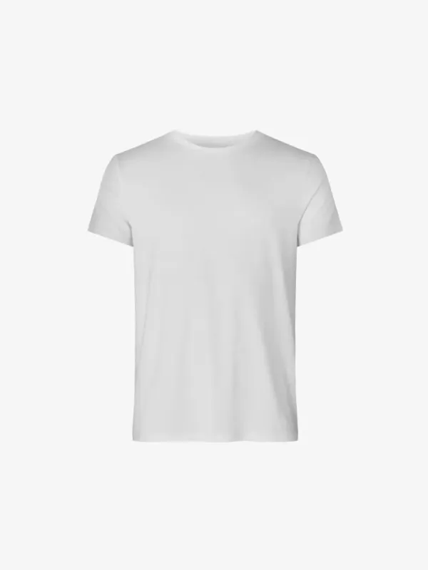 Bambus t-skjorte - hvit sold by Brando