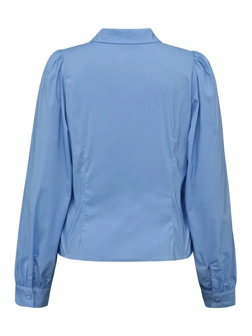 Malika skjorte - light blue sold by Brando product image thumbnail 2