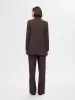 RITA RELAXED BLAZER - Coffee Bean sold by Brando