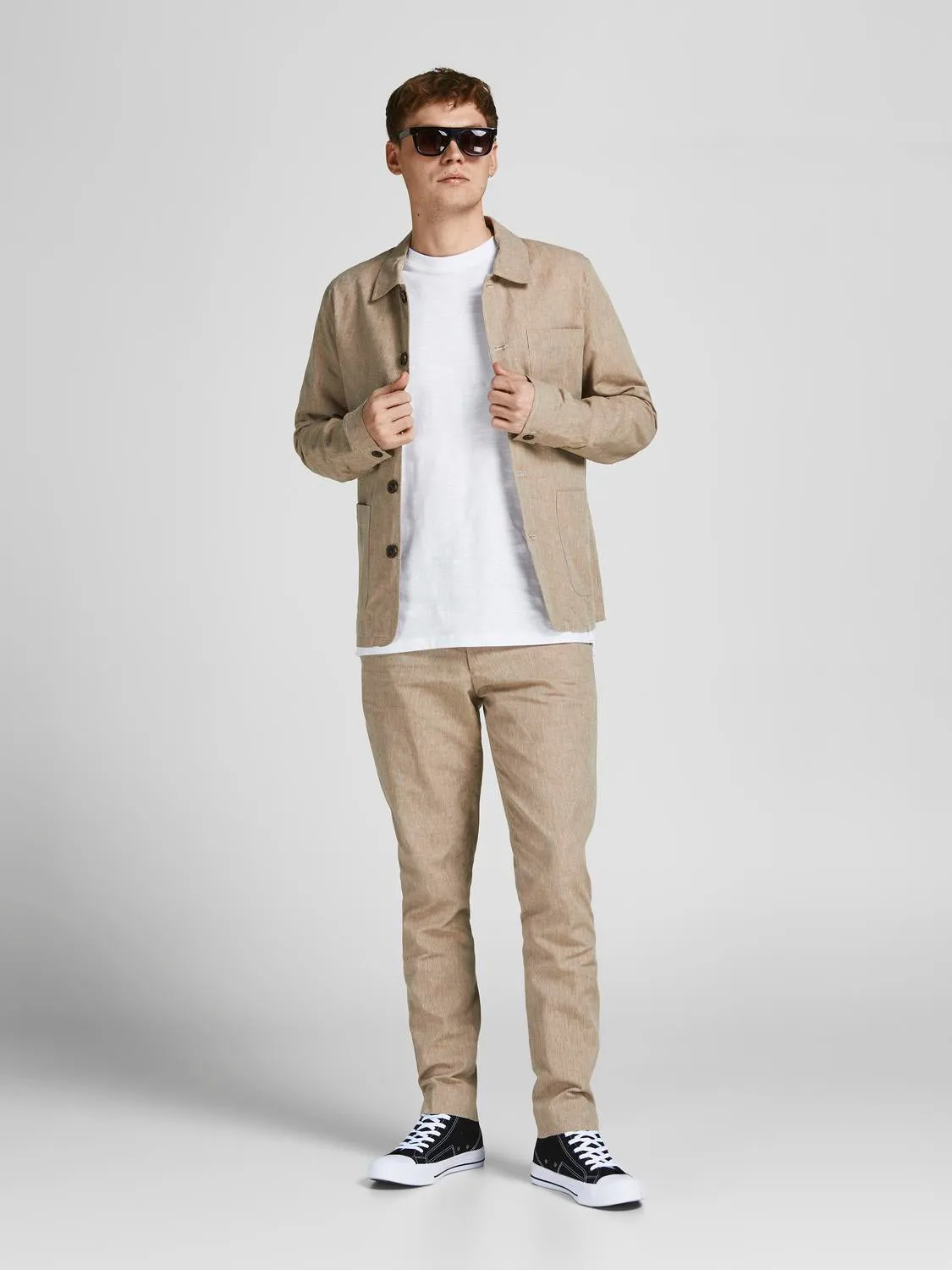 Blatropic solid t-skjorte - white sold by Brando product image thumbnail 2