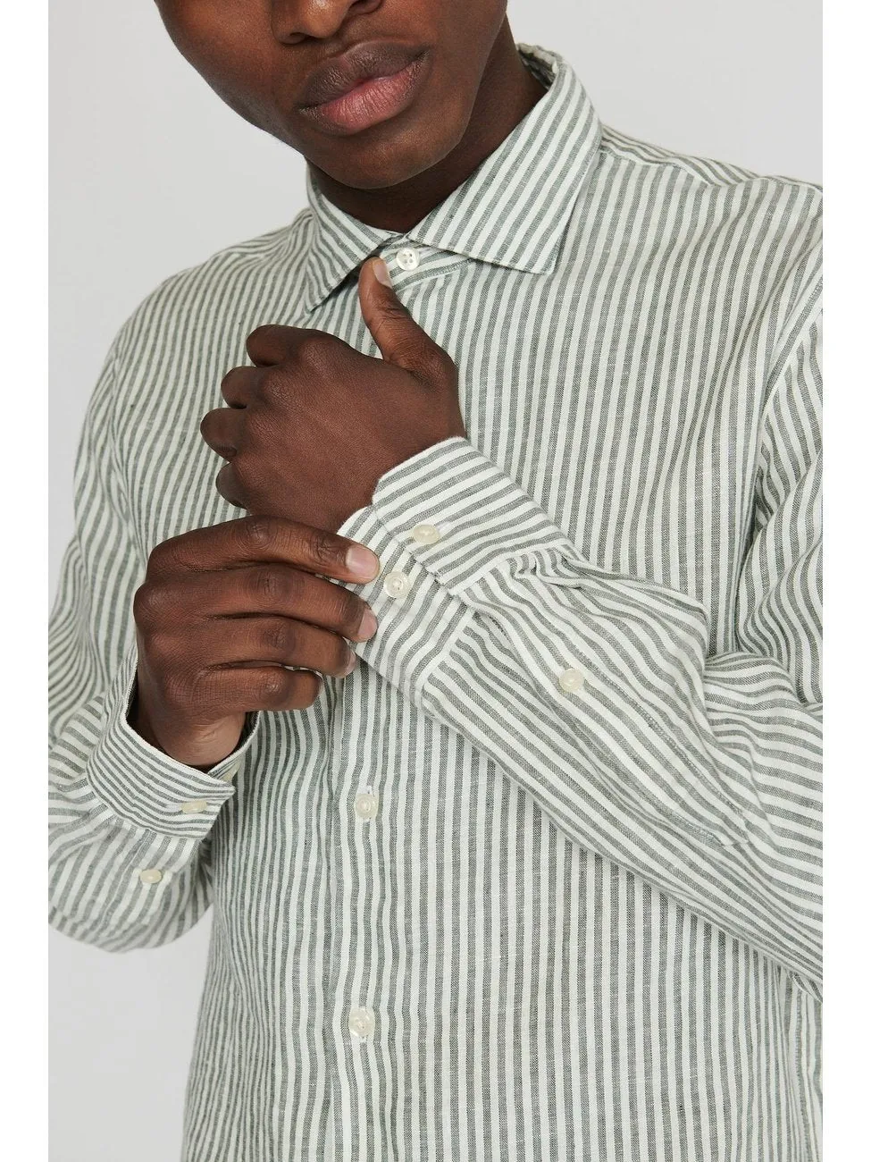 Marc skjorte - duck green sold by Brando product image thumbnail 3