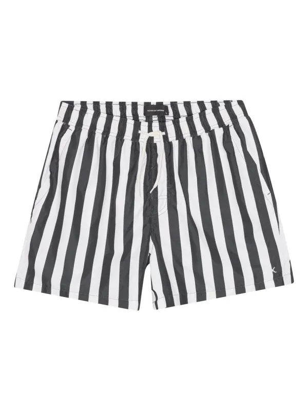 Badeshorts - navy stripe sold by Brando