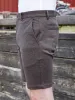 Milano jersey shorts - brown melangè sold by Brando