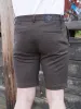 Milano jersey shorts - brown melangè sold by Brando