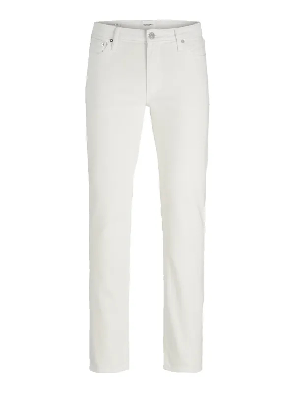 Clark evan jeans - white denim sold by Brando