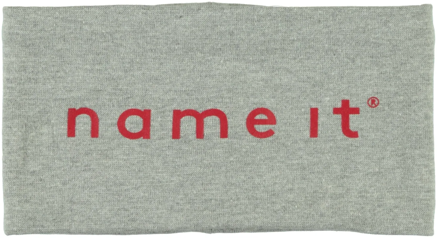 MAXI LOGO HÅRBÅND - Grey Melange sold by Brando